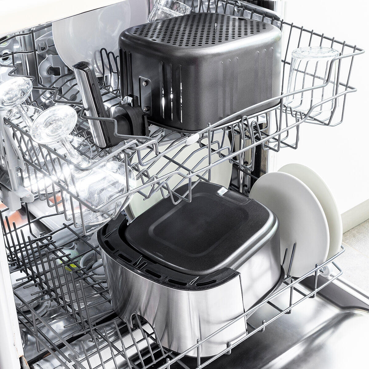 Freidora de Aire InnovaGoods Fryinn Pro 5500 | 5,5 L, 1700 W y 8 Programas - innovagizmo.com