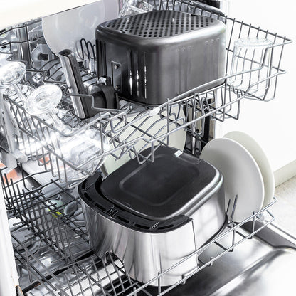 Freidora de Aire InnovaGoods Fryinn Pro 5500 | 5,5 L, 1700 W y 8 Programas - innovagizmo.com