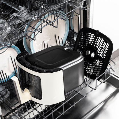 Freidora de Aire Vynner Pro 6500 Crema 1700 W 6,5 L Acero Inoxidable - innovagizmo.com