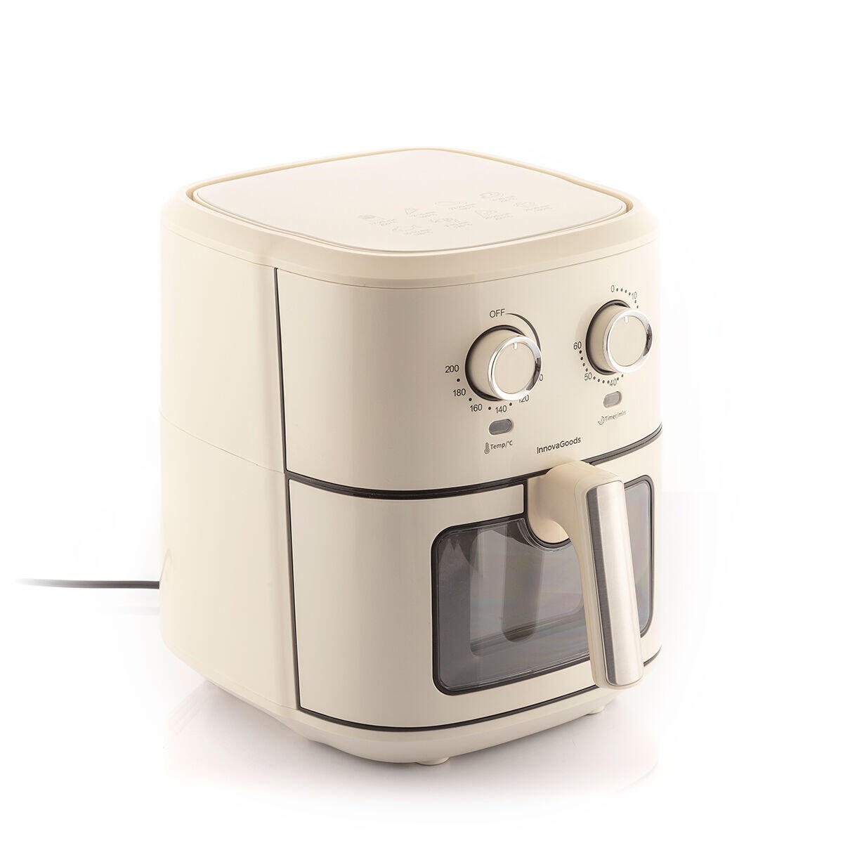 Freidora de Aire Vynner Pro 6500 Crema 1700 W 6,5 L Acero Inoxidable - innovagizmo.com