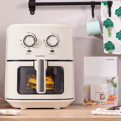 Freidora de Aire Vynner Pro 6500 Crema 1700 W 6,5 L Acero Inoxidable - innovagizmo.com