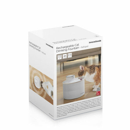 Fuente para Mascotas Recargable con Sensor Refopet - innovagizmo.com