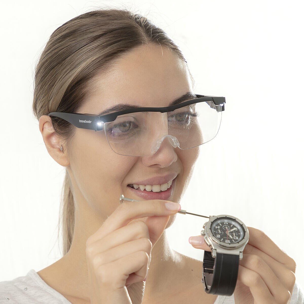 Gafas de Aumento con LED Glassoint - innovagizmo.com