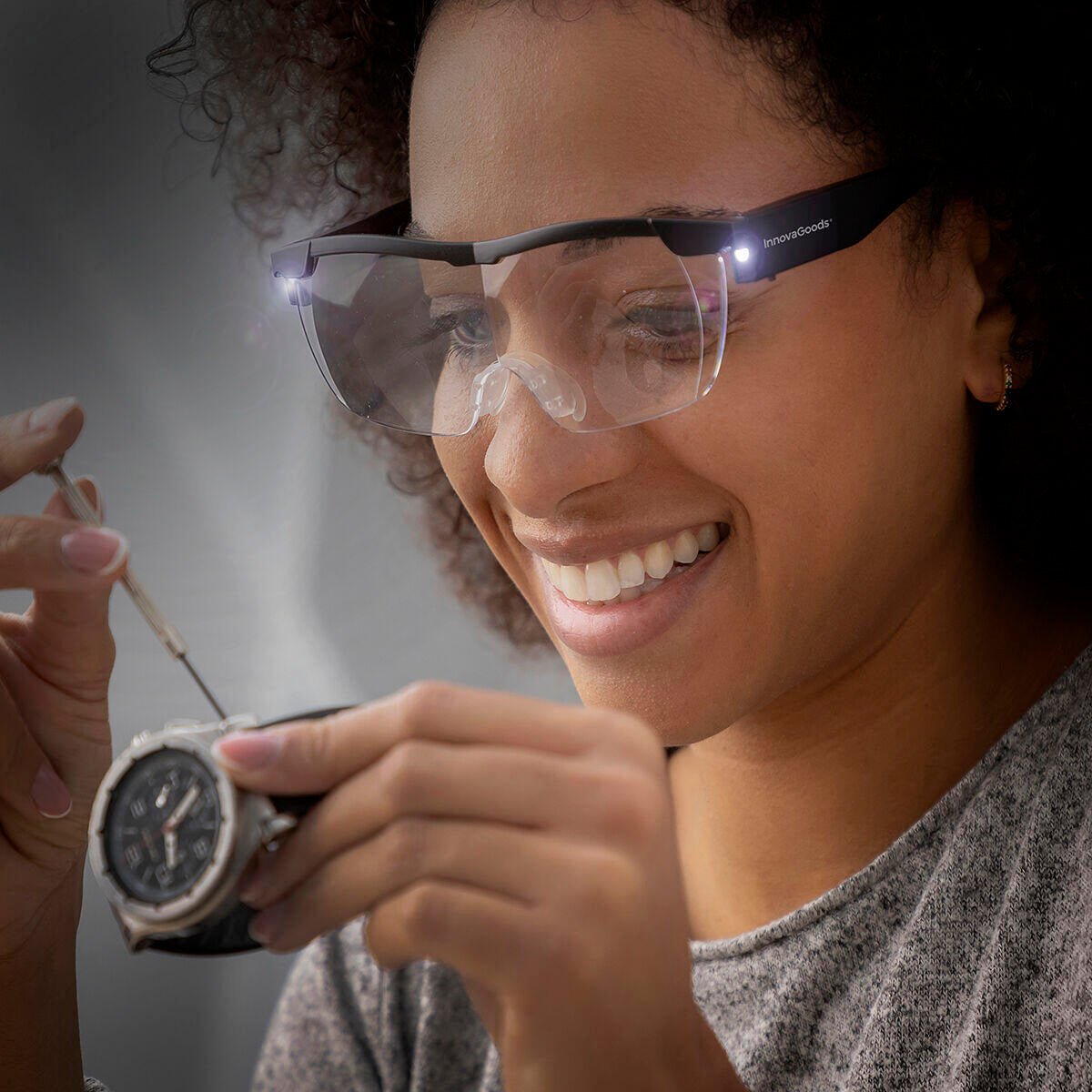 Gafas de Aumento con LED Glassoint - innovagizmo.com