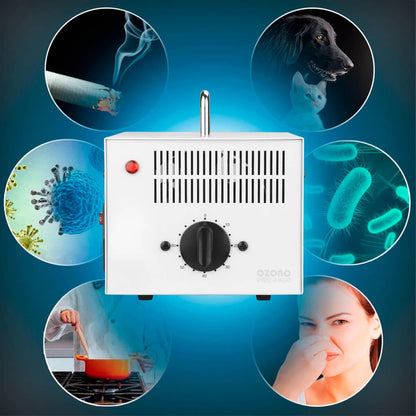 Generador Ozono Desinfectante Purificador Emisión 3500mg/h Gridinlux - innovagizmo.com