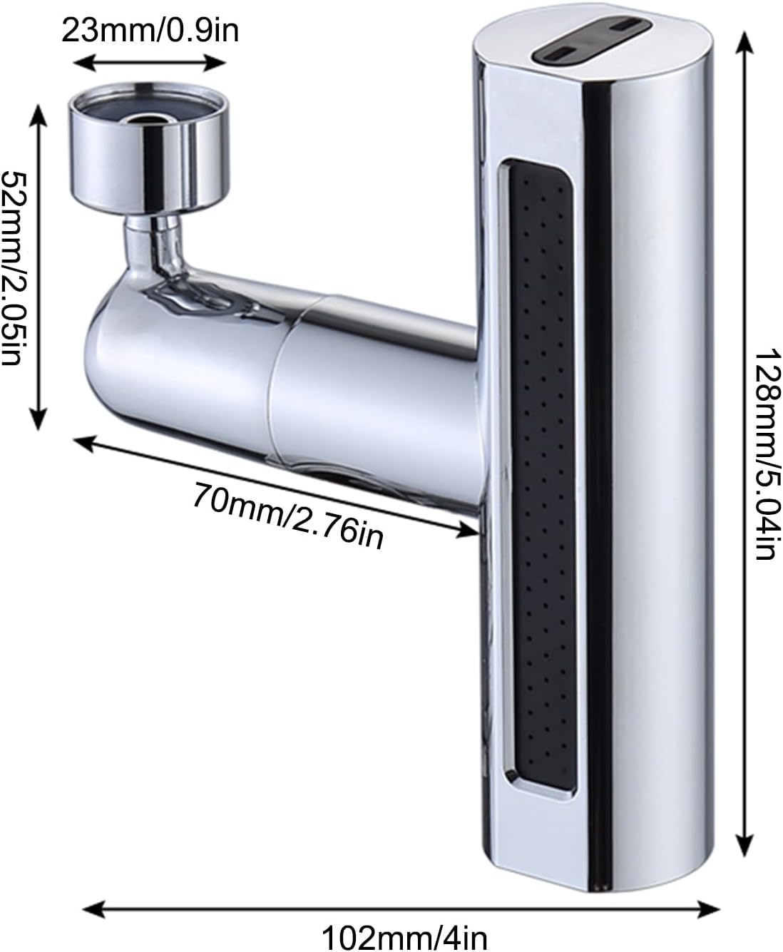 Grifo giratorio con cascada para extensión 4en1 - innovagizmo.com