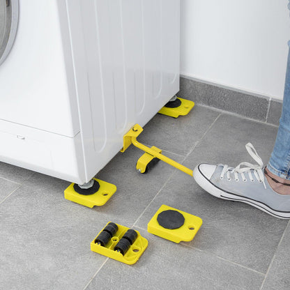 Herramienta de Elevación y Transporte HeavEasy InnovaGoods 5 Piezas | Mueve Muebles y Electrodomésticos sin Esfuerzo - innovagizmo.com