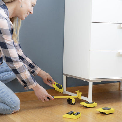 Herramienta de Elevación y Transporte HeavEasy InnovaGoods 5 Piezas | Mueve Muebles y Electrodomésticos sin Esfuerzo - innovagizmo.com