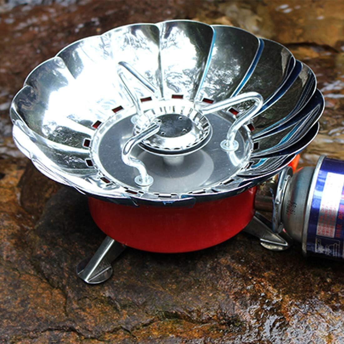 Hornillo de Gas Portátil Plegable 1400W para Camping y Senderismo