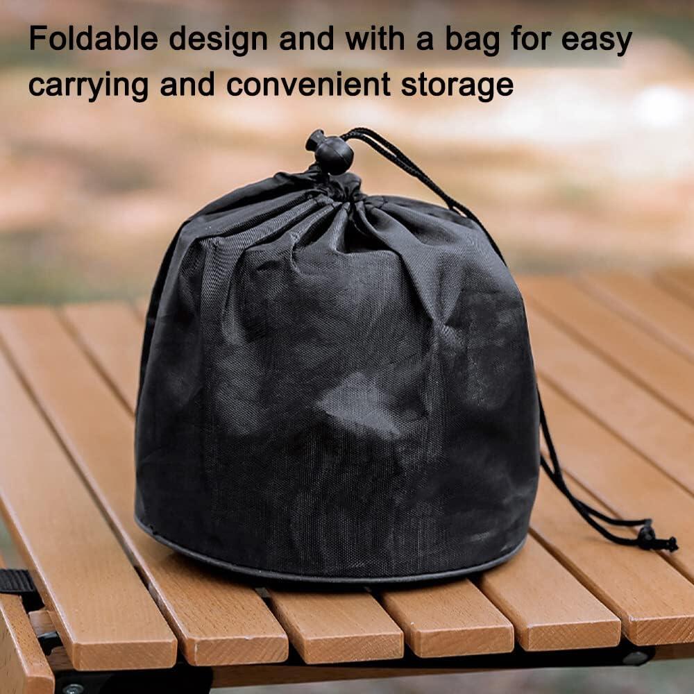 Hornillo de Gas Portátil Plegable 1400W para Camping y Senderismo