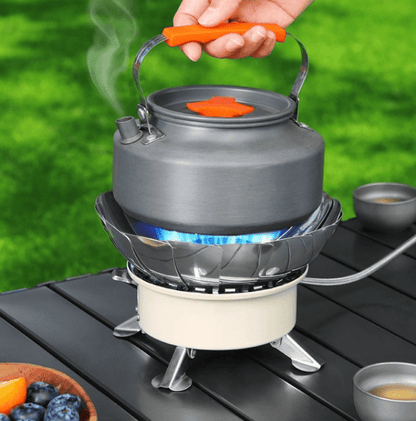Hornillo Portátil de Gas con Encendido Electrónico para Camping y Emergencias - innovagizmo.com
