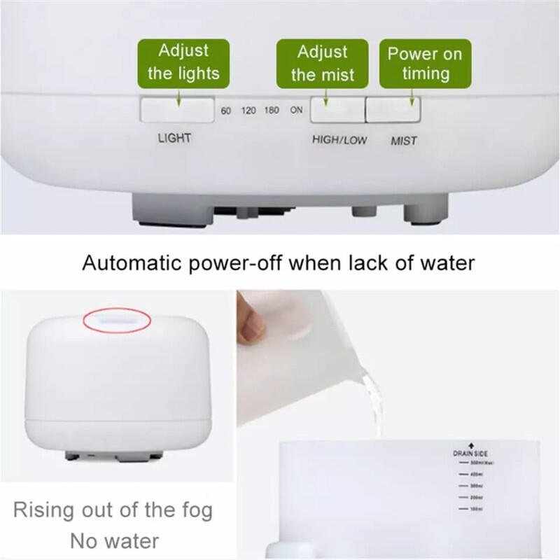 Humidificador con Control Remoto para Aromaterapia - innovagizmo.com