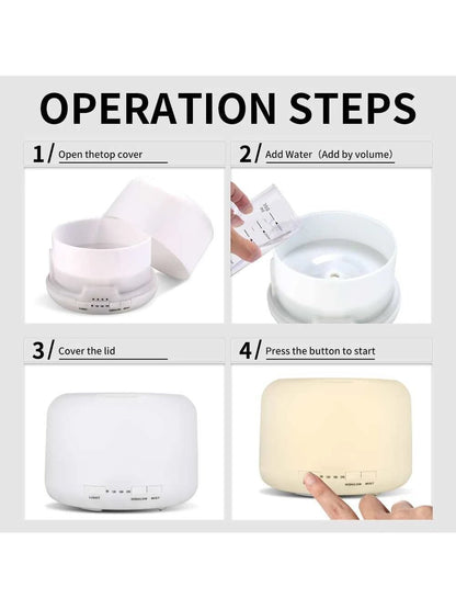 Humidificador con Control Remoto para Aromaterapia - innovagizmo.com