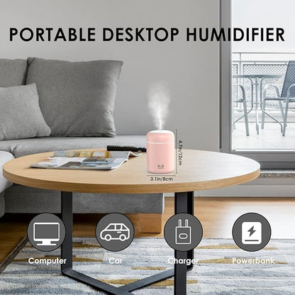 Humidificador LED rosa - innovagizmo.com