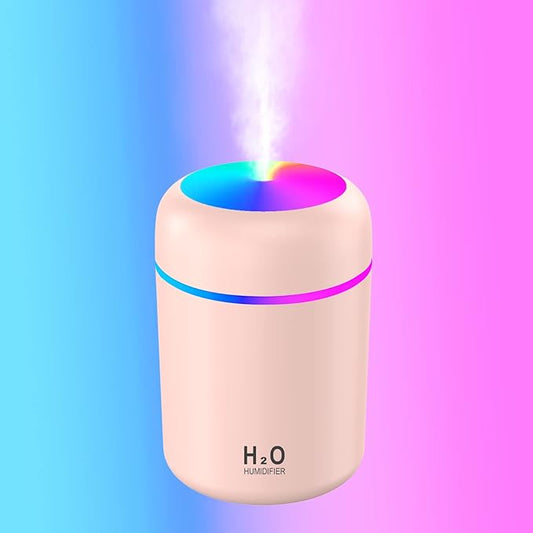 Humidificador LED rosa - innovagizmo.com