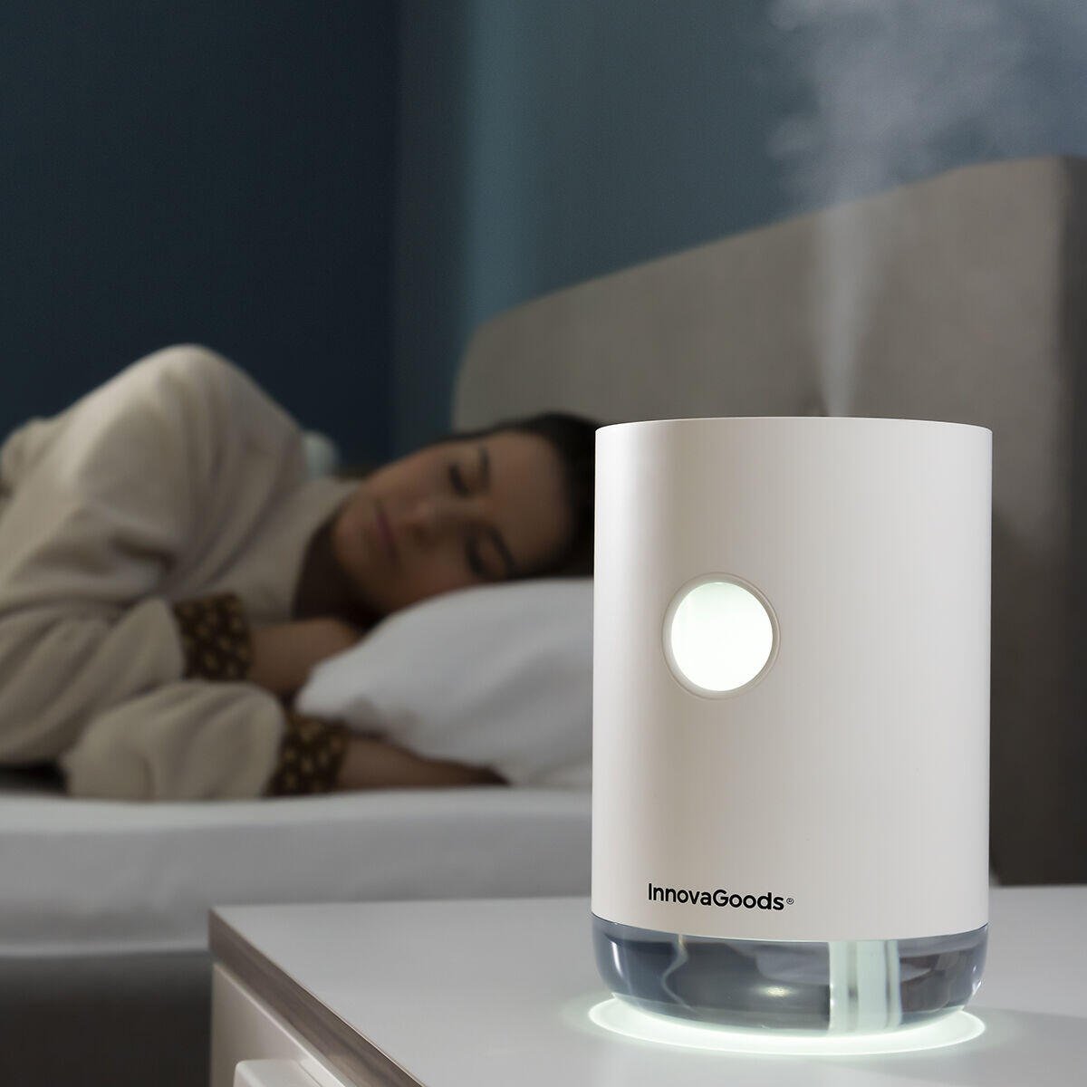 Humidificador Ultrasónico Recargable Vaupure InnovaGoods - innovagizmo.com