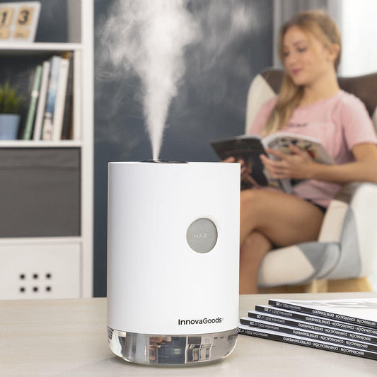 Humidificador Ultrasónico Recargable Vaupure InnovaGoods - innovagizmo.com