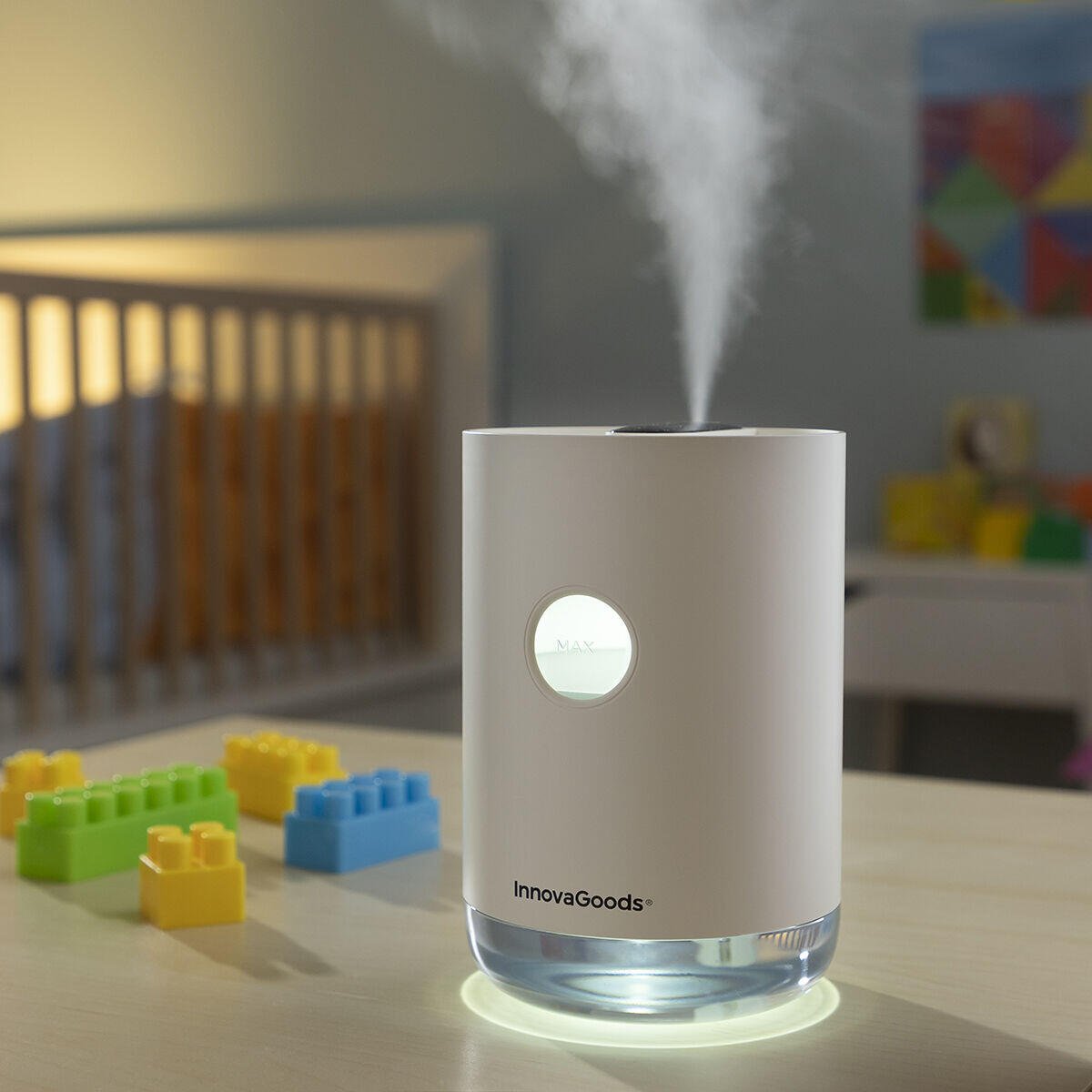 Humidificador Ultrasónico Recargable Vaupure InnovaGoods - innovagizmo.com