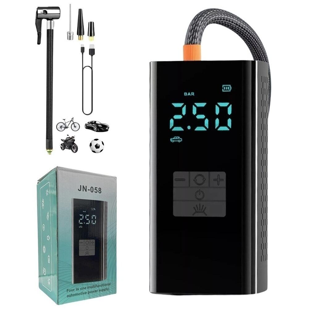 Inflador Eléctrico con Linterna LED - innovagizmo.com