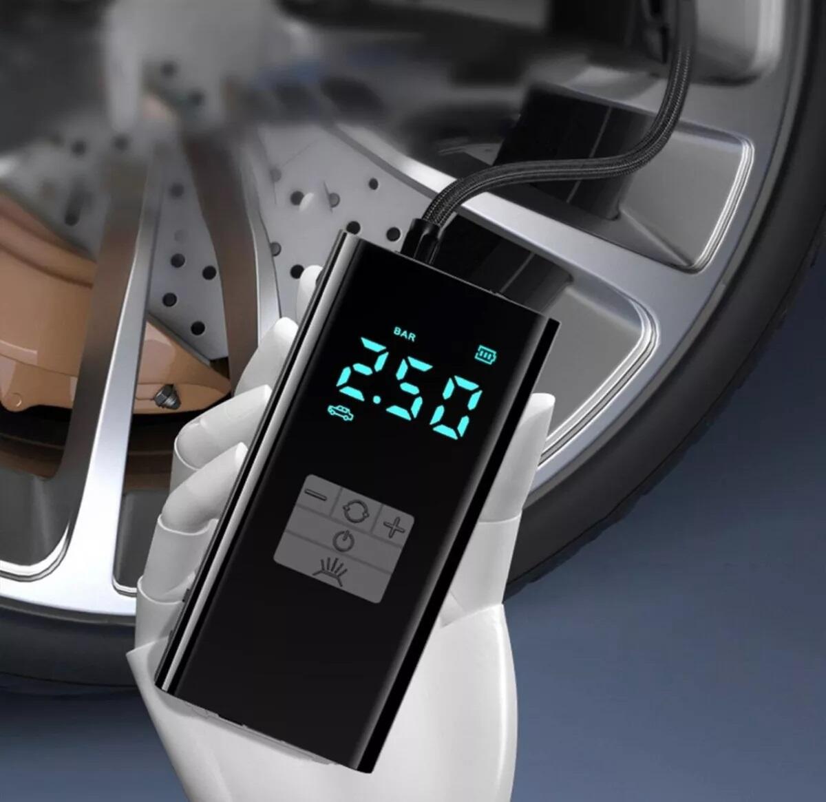 Inflador Eléctrico con Linterna LED - innovagizmo.com