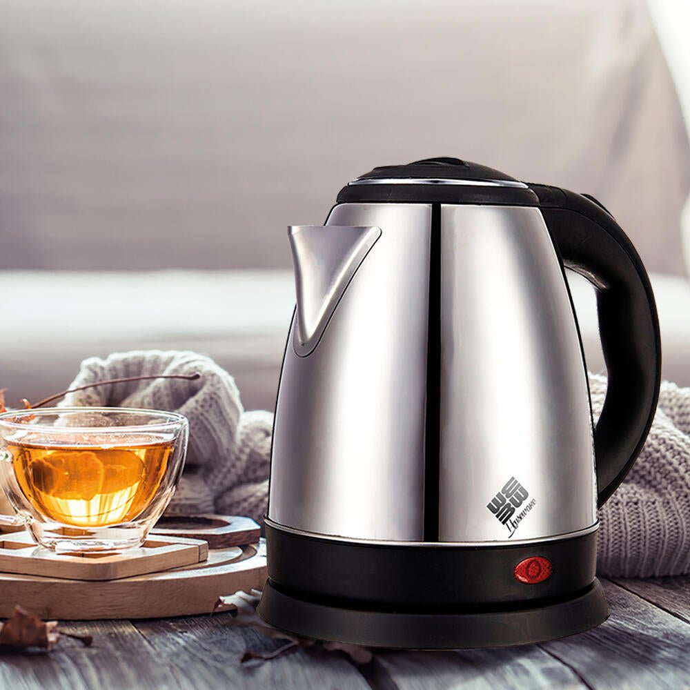 Jarra Eléctrica Hervidor de Agua 1.5L en Acero Inoxidable – Rápida y Segura - innovagizmo.com