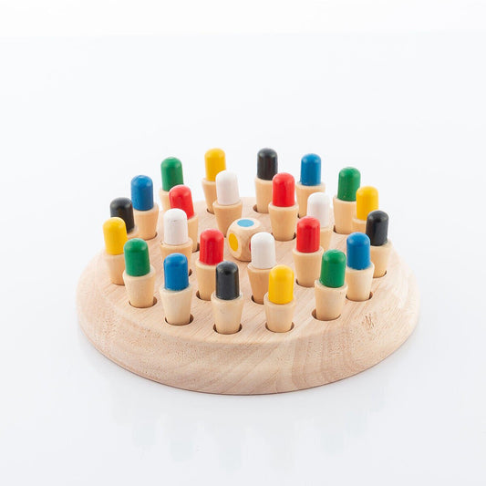 Juego de Memoria Montessori de Madera Taeda InnovaGoods 26 Piezas - innovagizmo.com