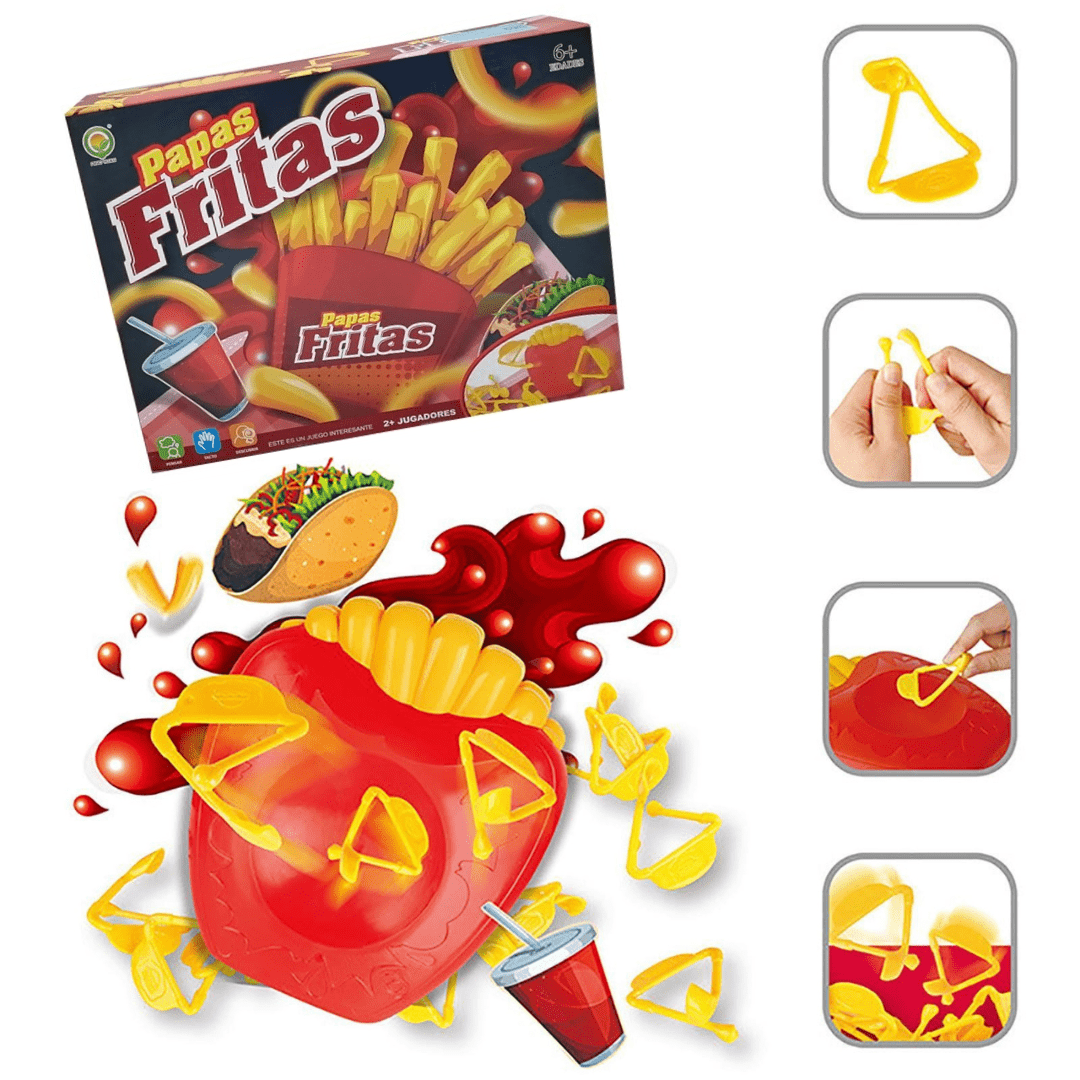Juego Papas Fritas Voladoras - innovagizmo.com