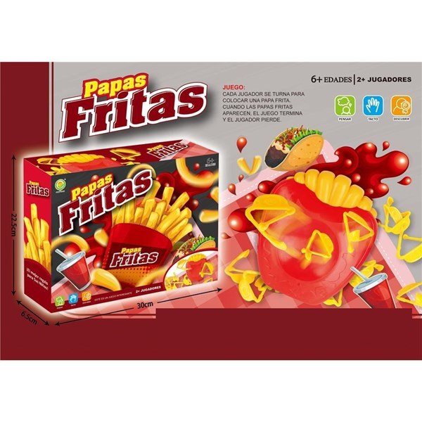 Juego Papas Fritas Voladoras - innovagizmo.com