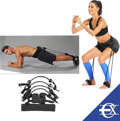 KIT VERTICAL DE GOMAS ELÁSTICAS DE RESISTENCIA TREN INFERIOR - innovagizmo.com