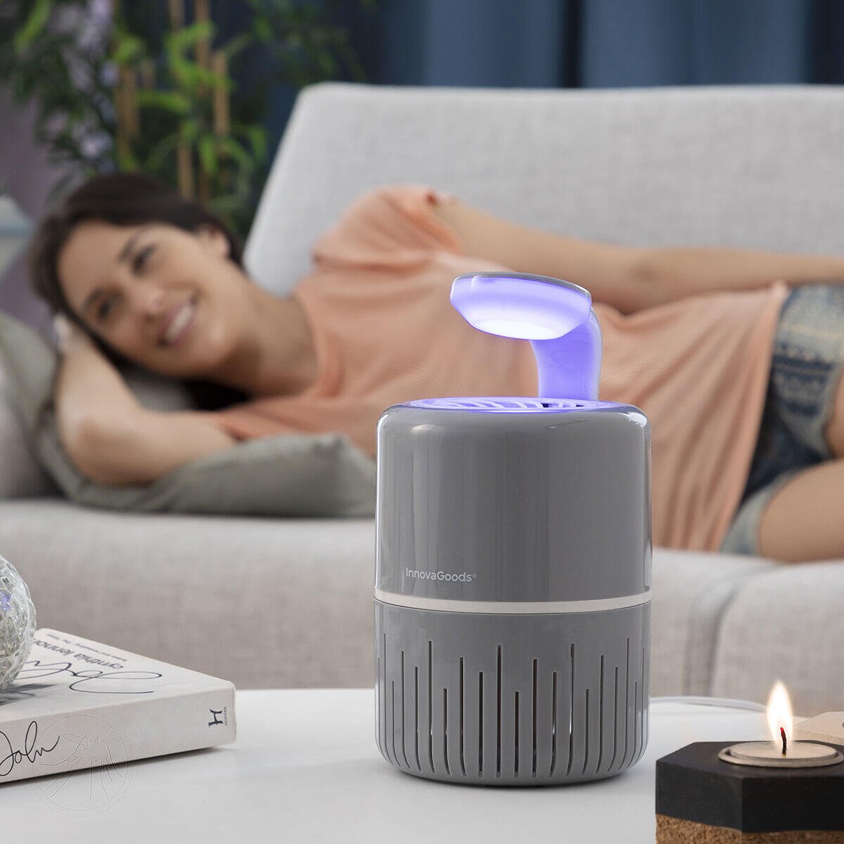 Lámpara Antimosquitos por Succión KL Drain - innovagizmo.com