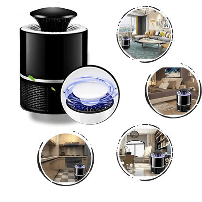 Lámpara Antimosquitos USB Negro - innovagizmo.com