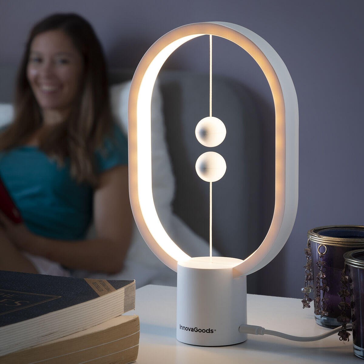 Lámpara de Equilibrio con Interruptor Magnético Magilum InnovaGoods MAGILUM - innovagizmo.com