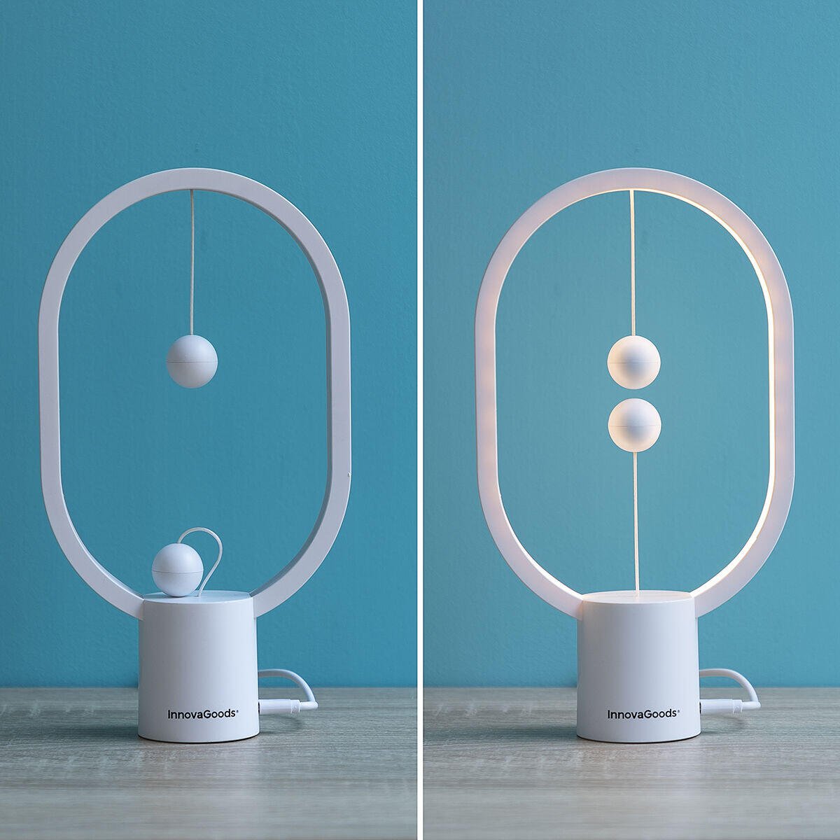 Lámpara de Equilibrio con Interruptor Magnético Magilum InnovaGoods MAGILUM - innovagizmo.com