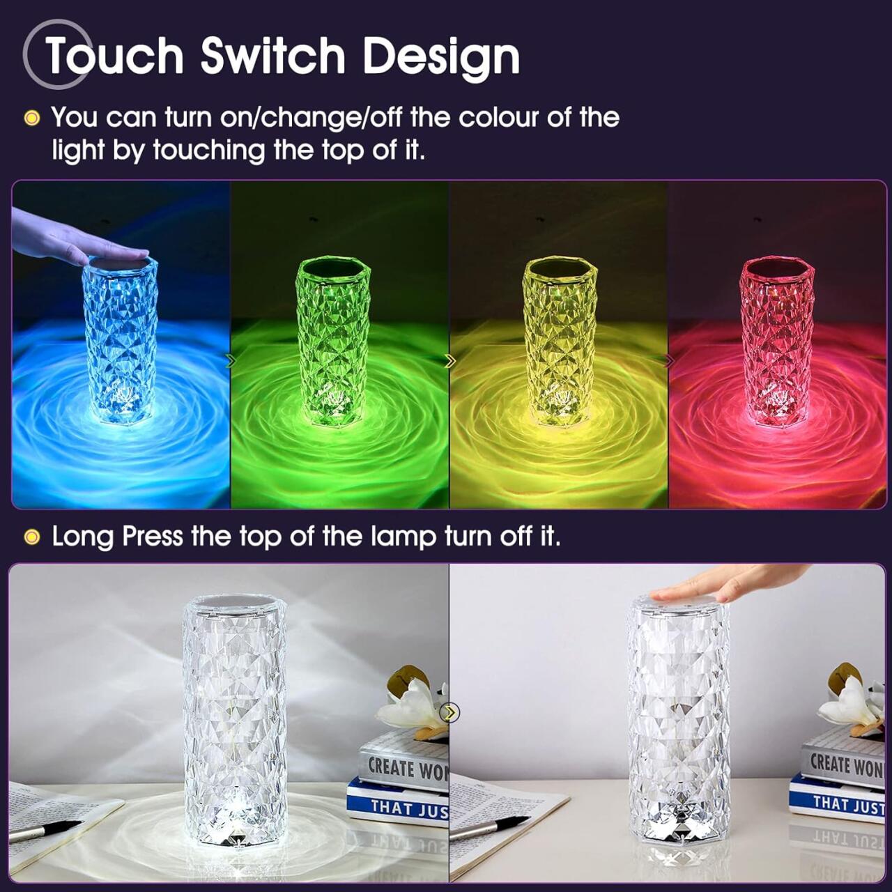 Lámpara de Mesa Multicolores - innovagizmo.com