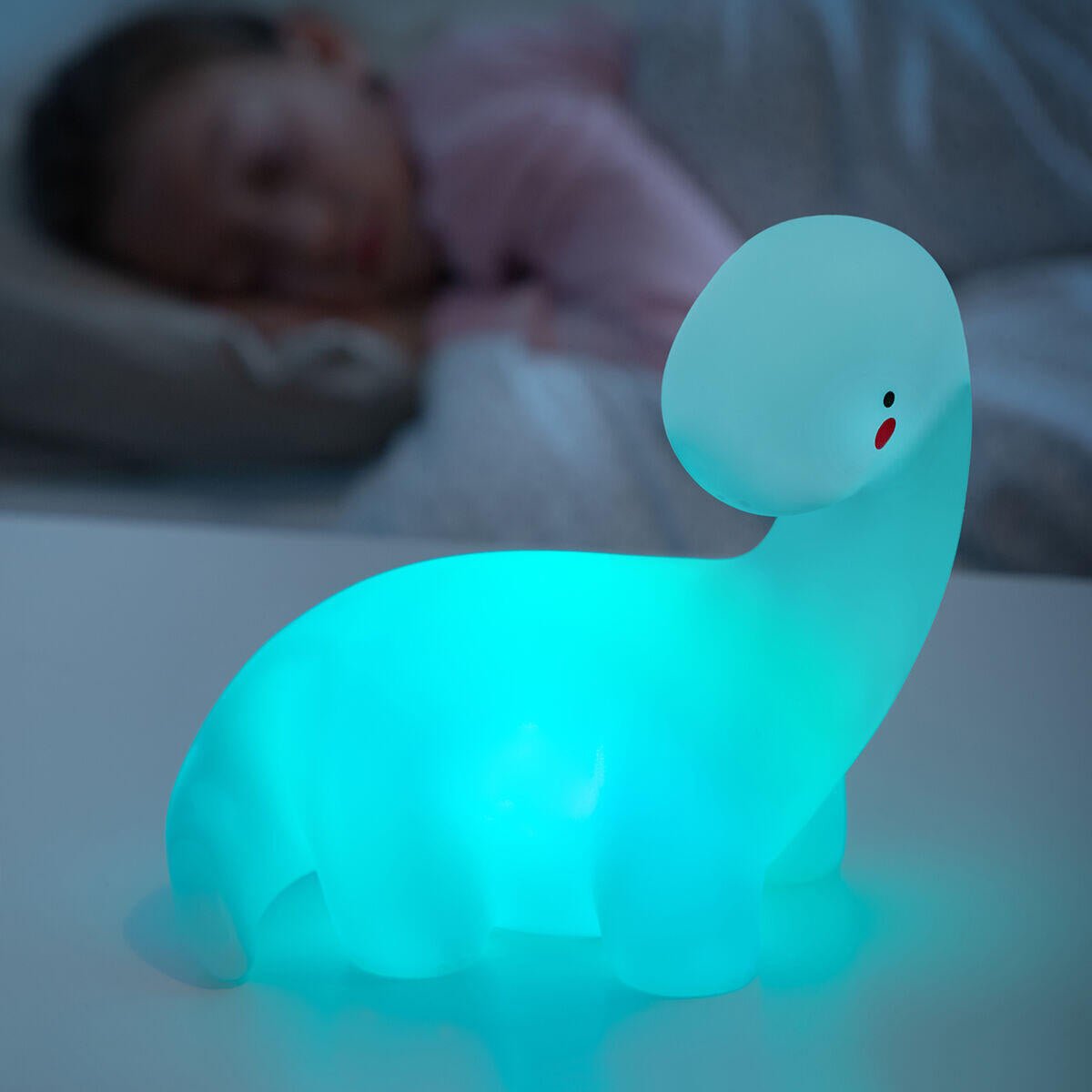 Lámpara Dinosaurio LED Multicolor Lightosaurus InnovaGoods - innovagizmo.com