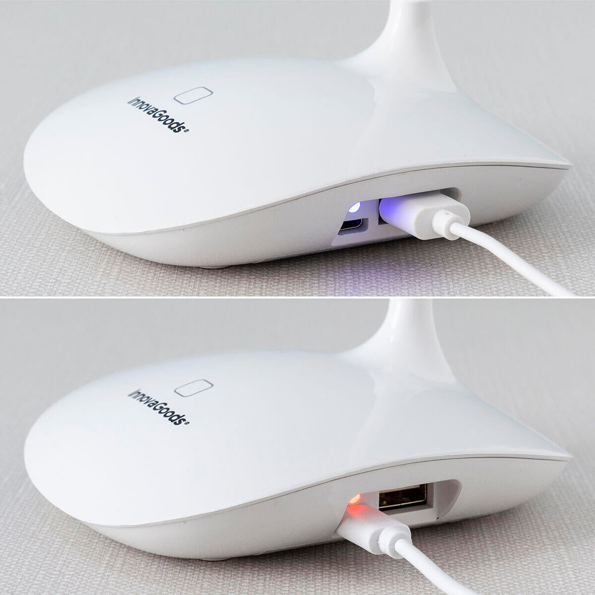 Lámpara LED de Mesa Recargable Táctil Lum2Go InnovaGoods - innovagizmo.com