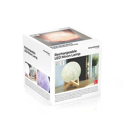 Lámpara LED Recargable Luna Moondy - innovagizmo.com