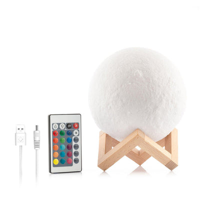 Lámpara LED Recargable Luna Moondy - innovagizmo.com