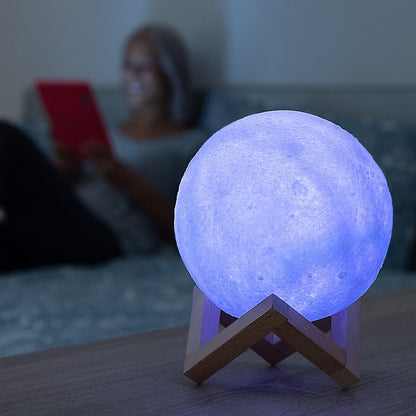 Lámpara LED Recargable Luna Moondy - innovagizmo.com