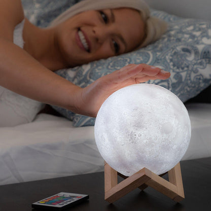 Lámpara LED Recargable Luna Moondy - innovagizmo.com