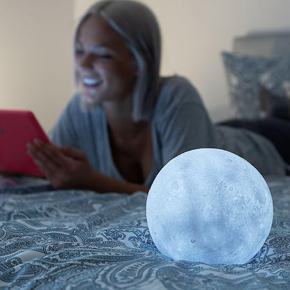 Lámpara LED Recargable Luna Moondy - innovagizmo.com
