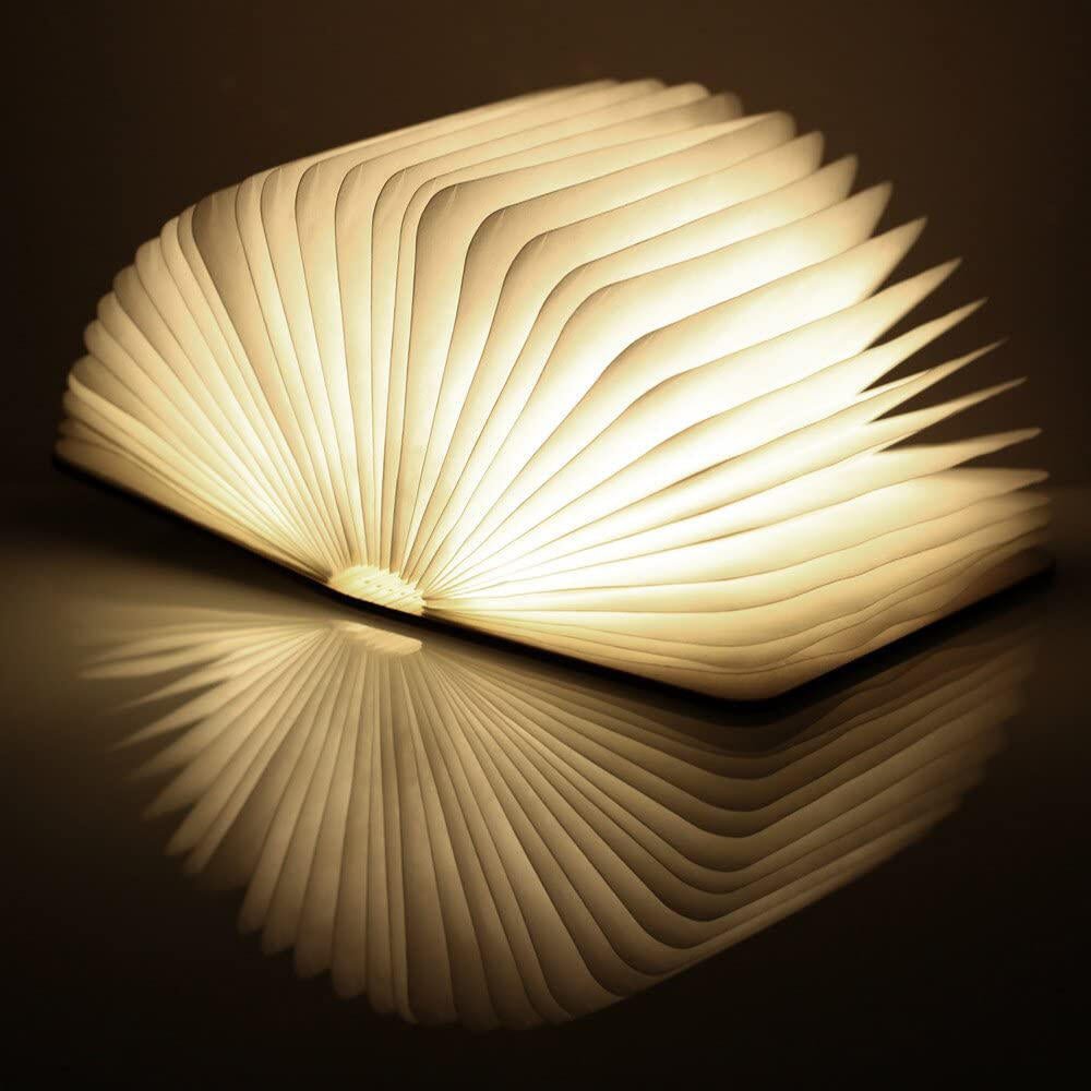 Lámpara Libro Plegable – Iluminación Mágica - innovagizmo.com