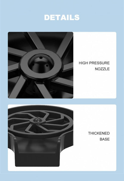 Lava Vasos Automático a Presión para Fregadero – Limpieza Profesional en Casa