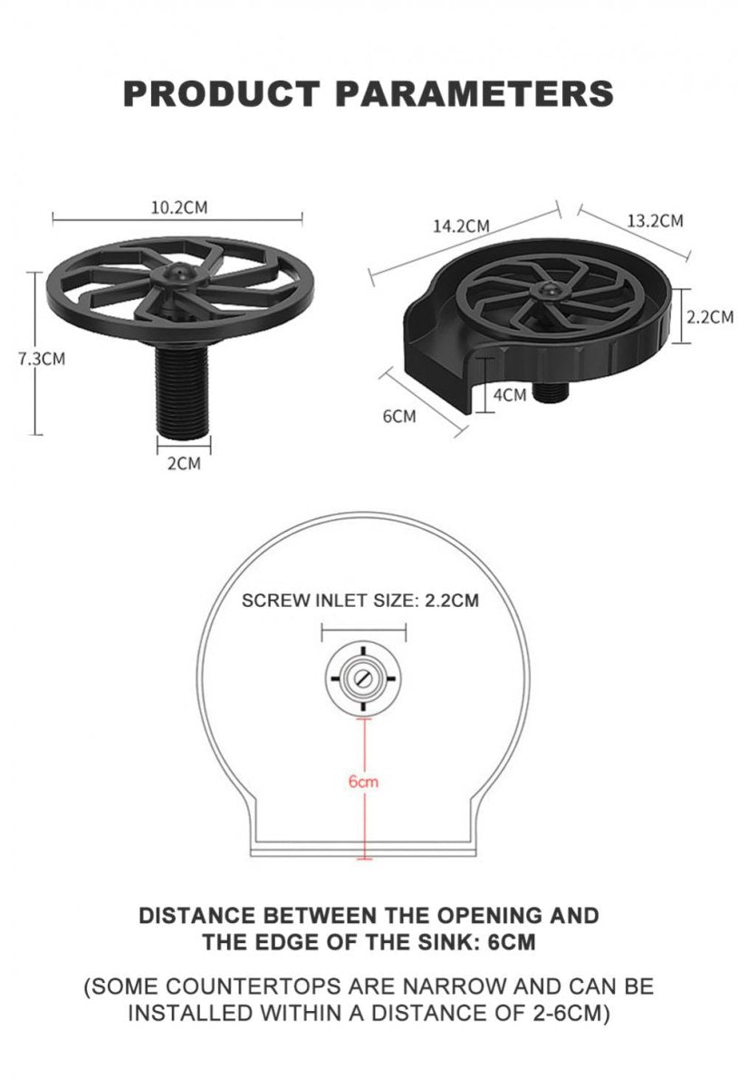 Lava Vasos Automático a Presión para Fregadero – Limpieza Profesional en Casa