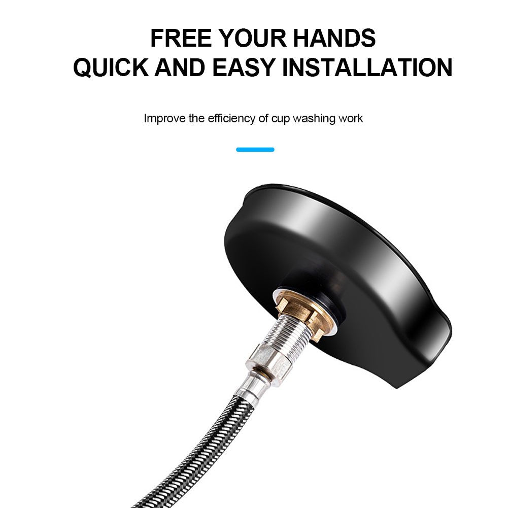 Lava Vasos Automático a Presión para Fregadero – Limpieza Profesional en Casa