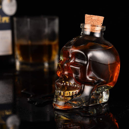 LICORERA CON 2 VASOS CALAVERA - innovagizmo.com