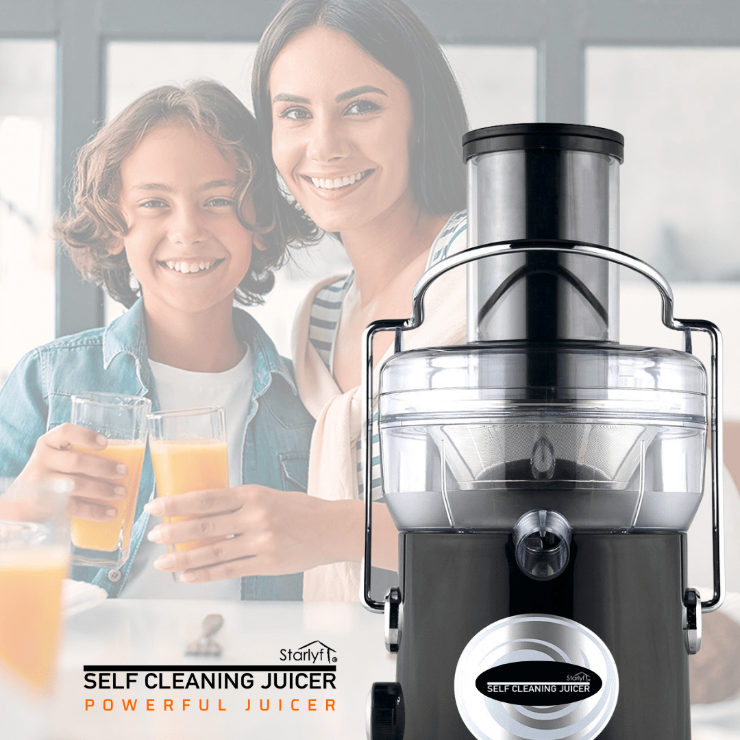 Licuadora con Autolimpieza – Jugo Natural en Segundos, 600W Potencia - innovagizmo.com