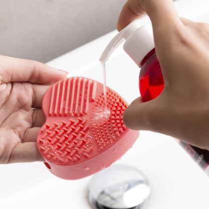 Limpiador de Brochas de Maquillaje Heart InnovaGoods - innovagizmo.com