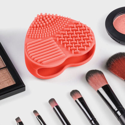 Limpiador de Brochas de Maquillaje Heart InnovaGoods - innovagizmo.com