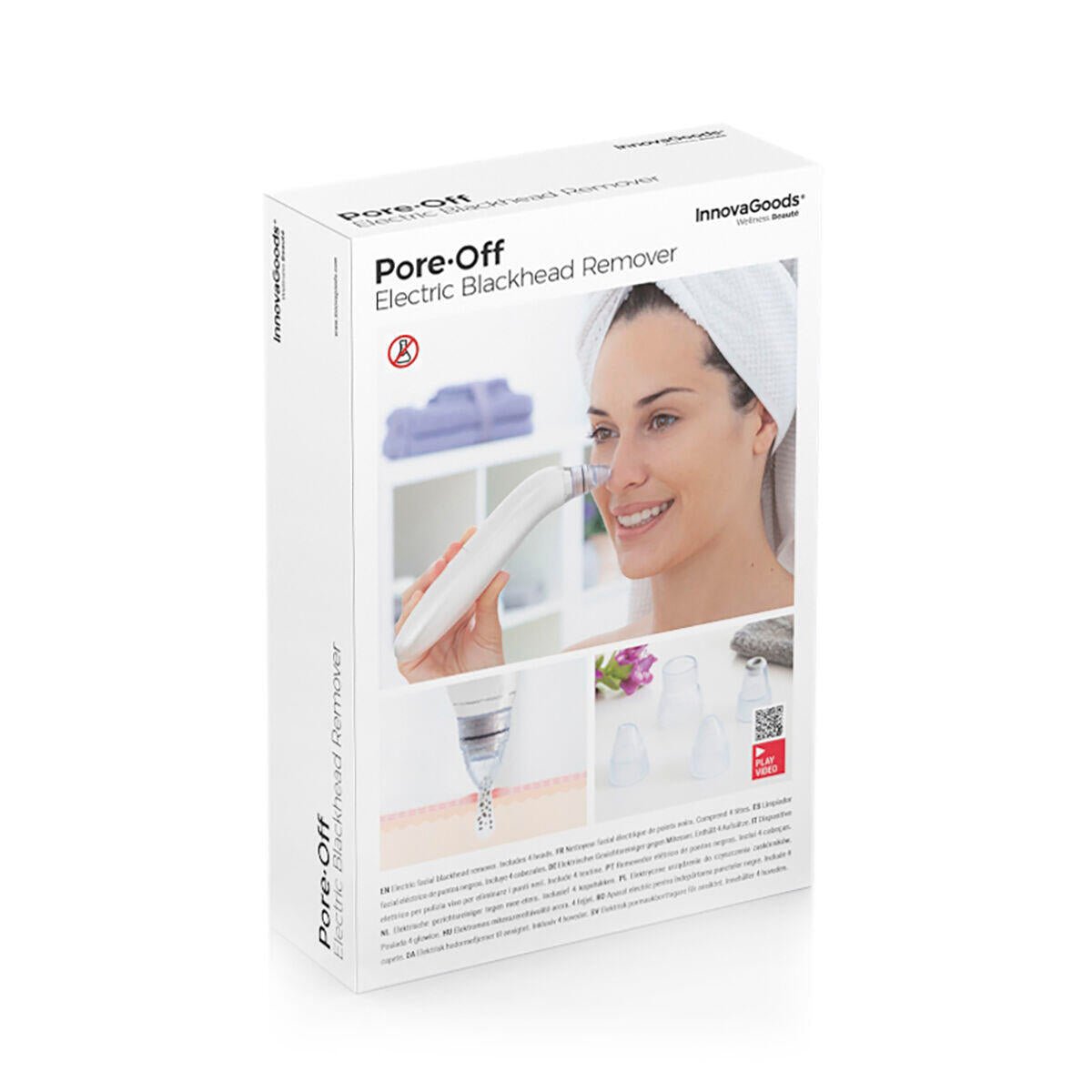 Limpiador Facial Eléctrico de Puntos Negros Pore·Off - innovagizmo.com